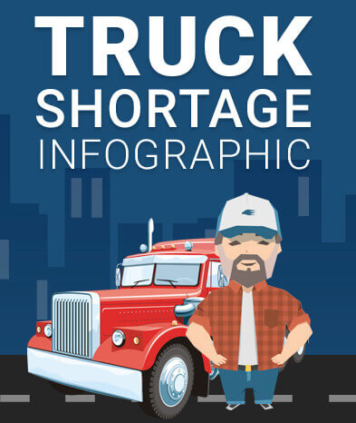 truck shortage infographic