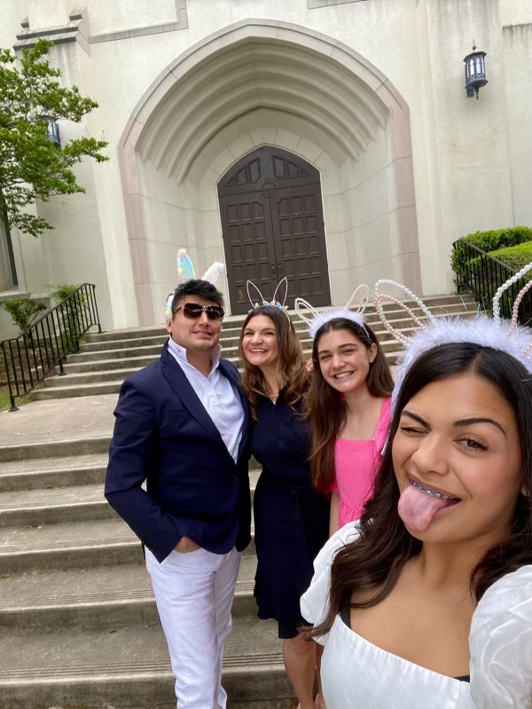 Amber Medina spending time with fam